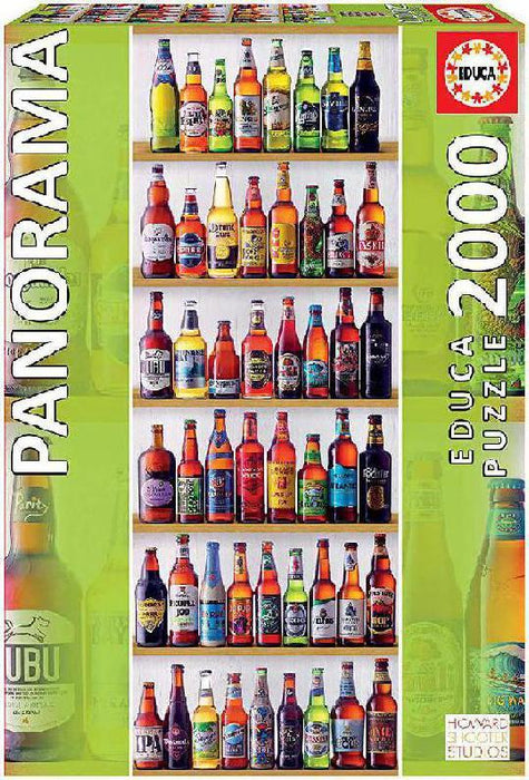 Cervezas Del Mundo Panorama Rompecabezas De 2000 Piezas Educa
