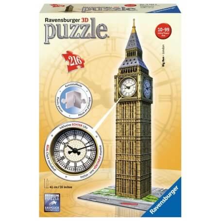 Big Ben Con Reloj Rompecabezas De 3D Ravensburger