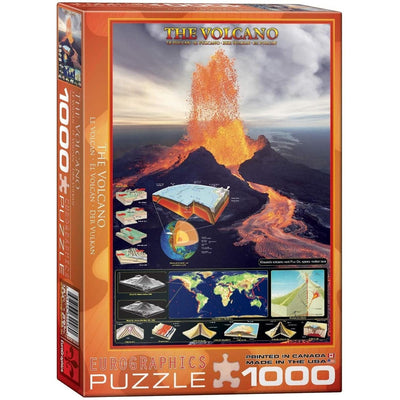 Rompecabezas The Volcano 1000 Piezas