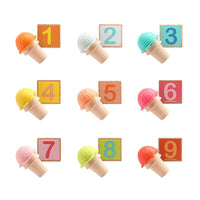 Juguete De Helados Para niños,Madera, Didactico,87 Piezas - 6