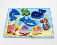 Juego De Pesca De Madera Didáctico 8 Piezas Infantil - 4