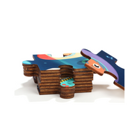 Rompecabezas De Madera Para Niños, Espacio 48 Pz Top Bright - 7