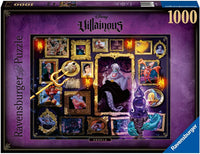 Rompecabezas Disney Villanos Ursula De 1000 Piezas Ravensburger - 1