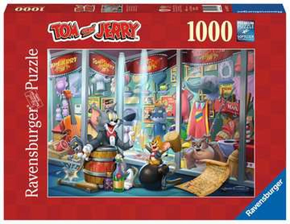 Rompecabezas Tom Y Jerry Salon De La Fama 1000 Piezas Ravensburger
