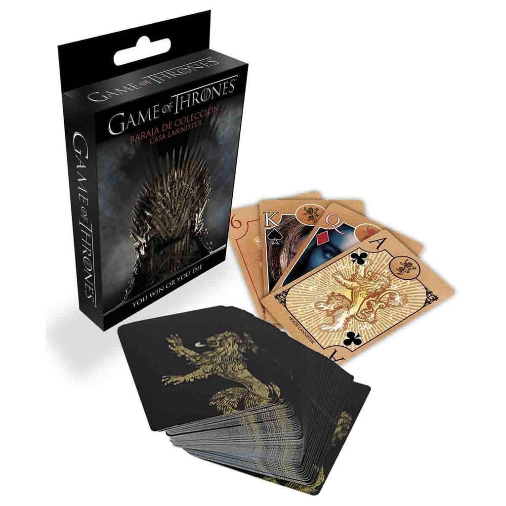 Baraja Poker Game Of Thrones Lannister Pantek Colección