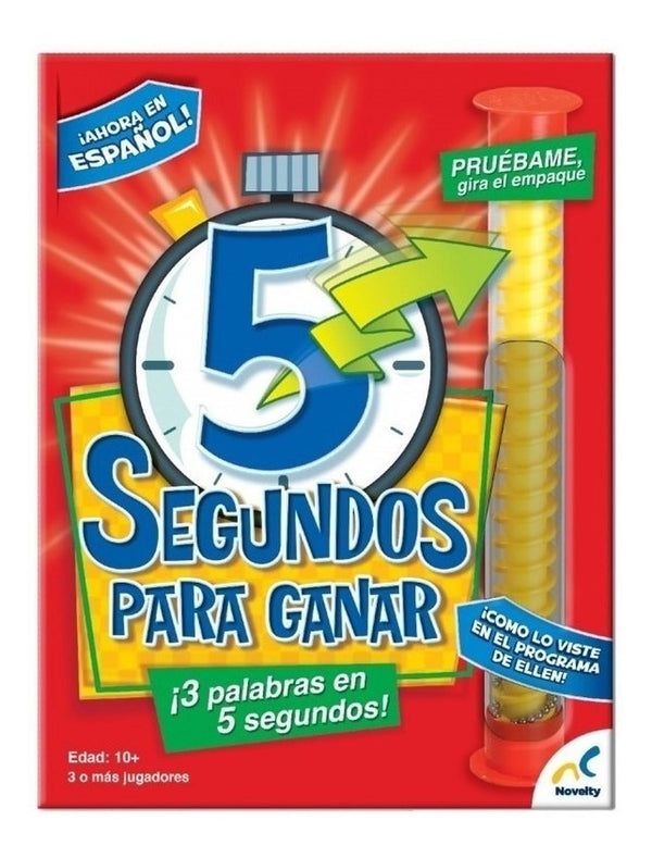 Juego De Mesa 5 Segundos Para Ganar Familiar Novelty