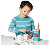 Wooden Brew & Serve Coffee Set - 3