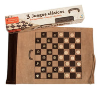 Set 3 En 1 Backgammon, Damas, Ajedrez - 2