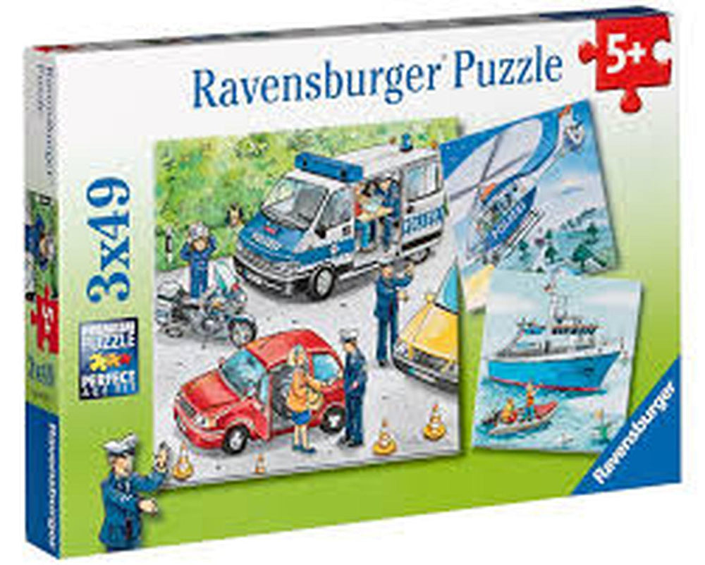 Policia En Accion Rompecabezas De Ravensburger