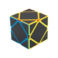 Cubo Mágico MEILONG Skewb fibra de carbón - 1