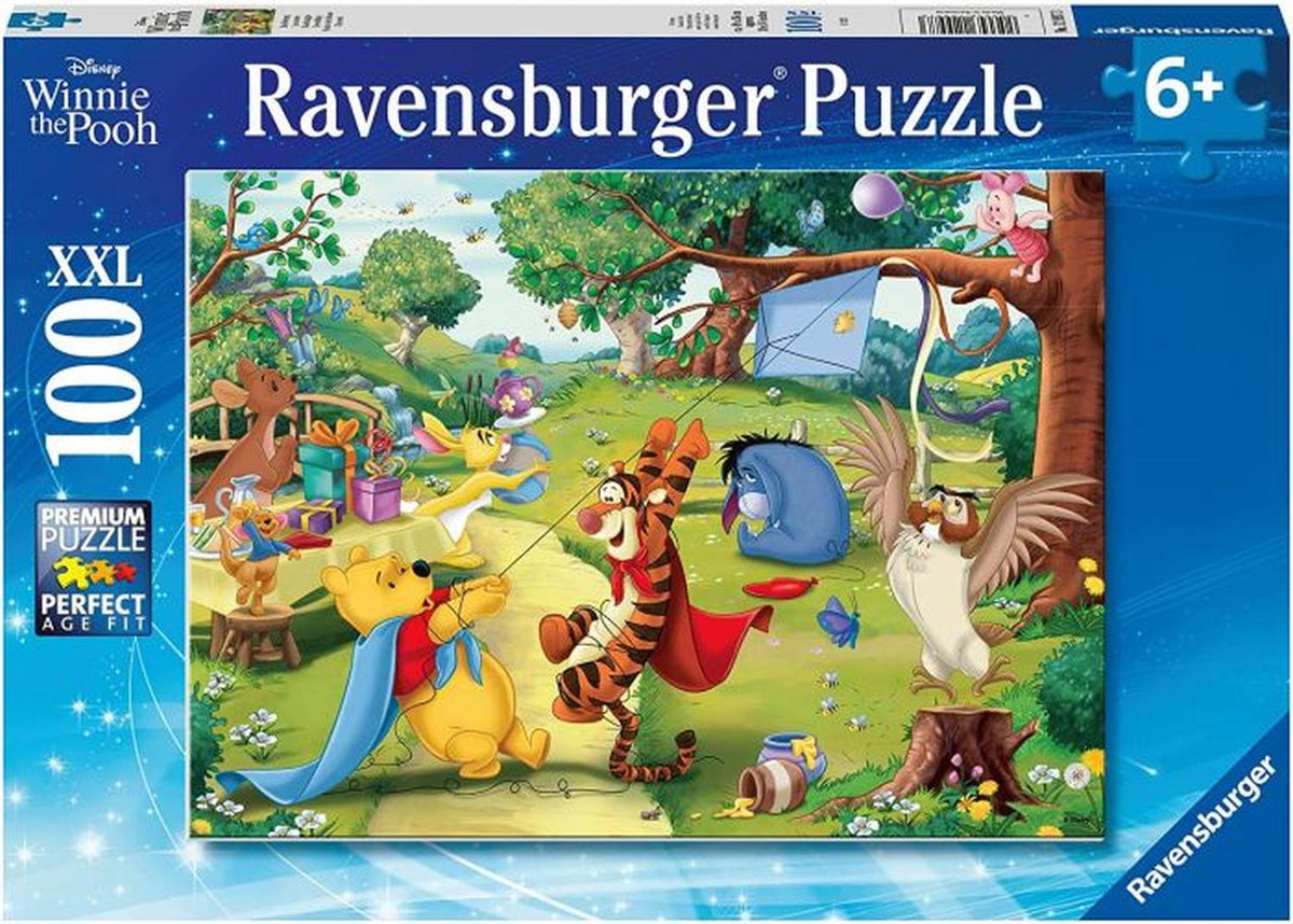 Rompecabezas Pooh Al Rescate Disney 100 Piezas XXL Ravensburger ...