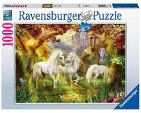 Rompecabezas Unicornios En El Bosque 1000 Piezas Ravensburger - 1