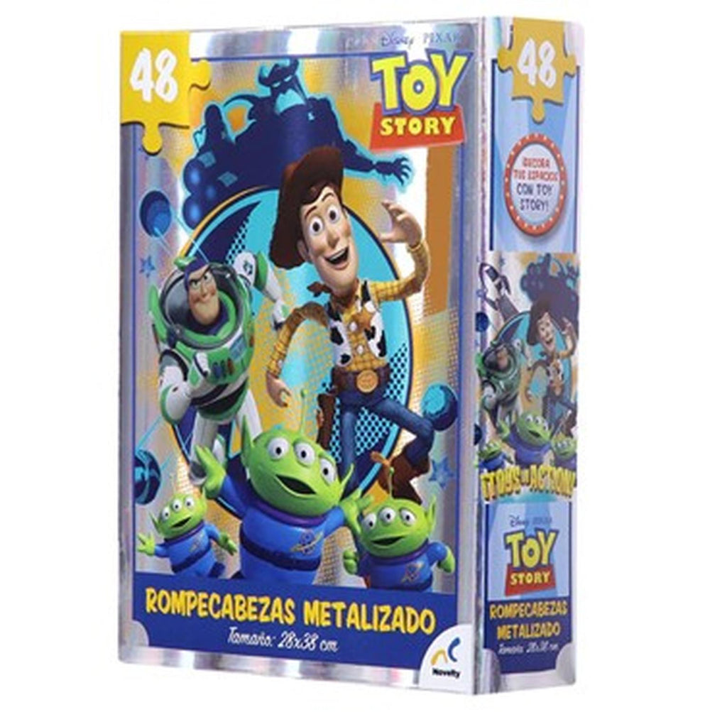Rompecabezas Metalizado Toy Story 48 Piezas