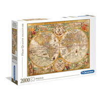 Rompecabezas Mapa Antiguo 2000 Piezas - 1