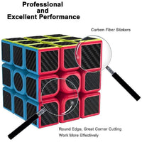 Cubo Magico 3X3 - Meilong Carbon Fiber Destreza - 5