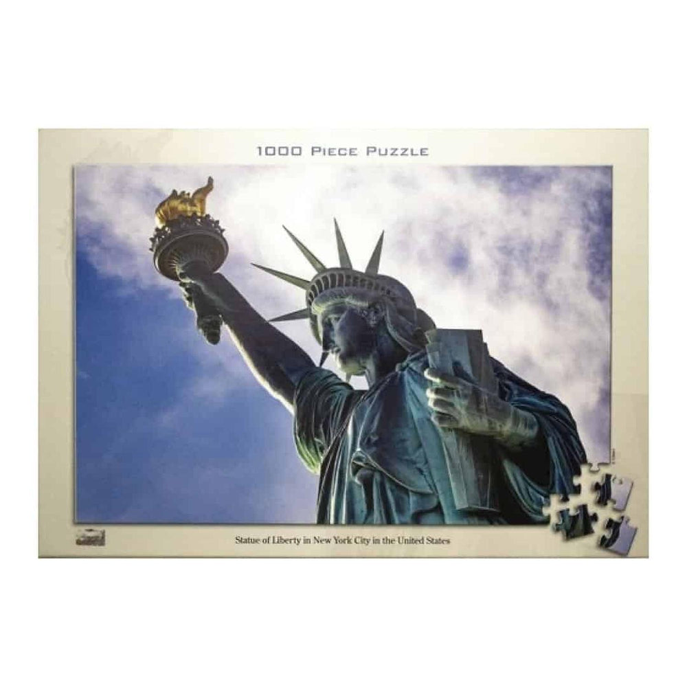 ROMPECABEZAS ESTATUA DE LA LIBERTAD, NUEVA YORK 1000 PIEZAS TOMAX