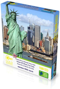 Rompecabezas Estatua De La Libertad, N.Y. 500 Pzs - 2