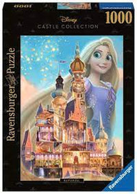 Rompecabezas Castillos Rapunzel 1000 Piezas Ravensburger - 1