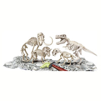 Juego De Excavación 4 En 1 Dinosaurios Fluorescentes- Clementoni - 2