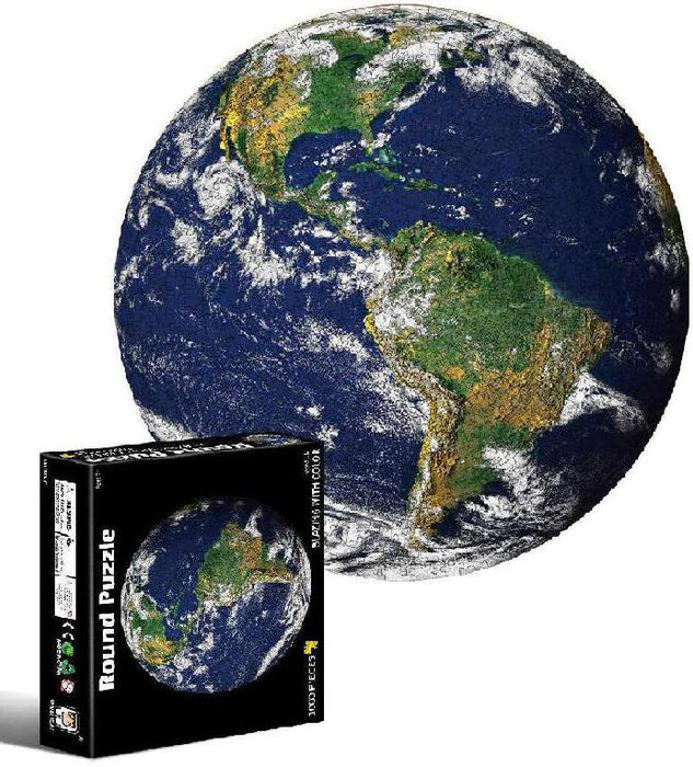 Circular Planeta Tierra Rompecabezas De 1000 Piezas Nihao