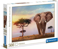 Rompecabezas Atardecer En Africa 500 Piezas Clementoni - 1