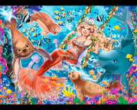 Rompecabezas 2 en 1 Sirenas 24 Piezas Cada Uno Ravensburger - 3