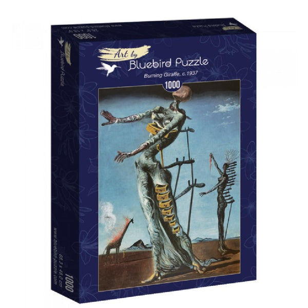 Rompecabezas Jirafa Ardiente  Salvador Dali  Bluebird 1000 Piezas