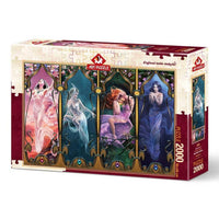 Rompecabezas Las Cuatro Joyas 2000 Piezas Arte Puzzle - 1