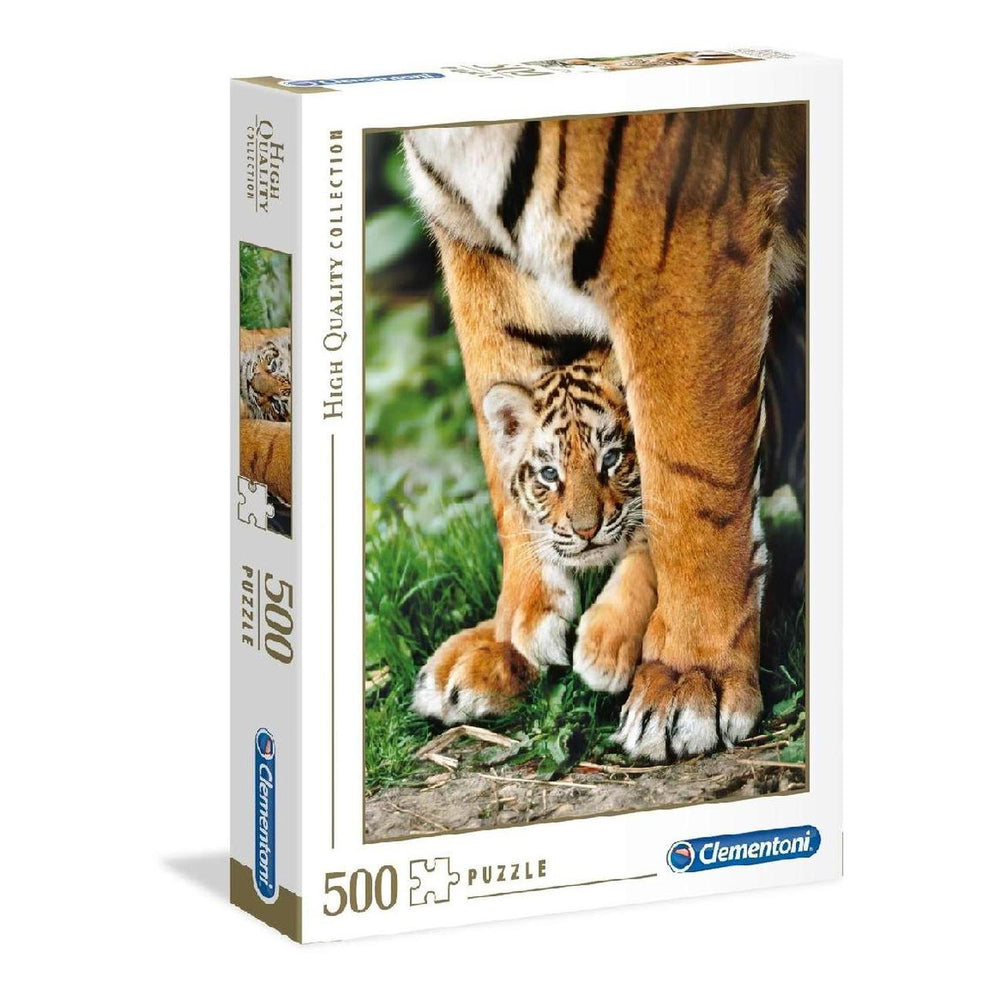 Rompecabezas Tigre De Bengala 500 Piezas Clementoni