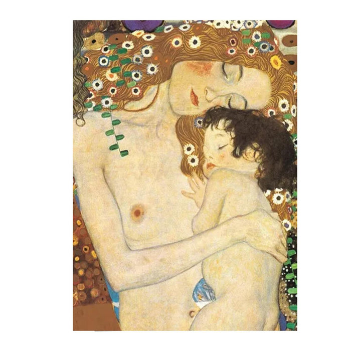 Rompecabezas Madre e Hijo de Gustav Klimt Puzzle 1000 Piezas