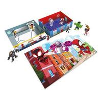 Rompecabezas Arma Y Juega Spidey 12 Piezas Con Figuras - 2