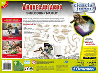 Juego De Excavación Mamut Y Smilodon Fosforescente- Clementoni - 3