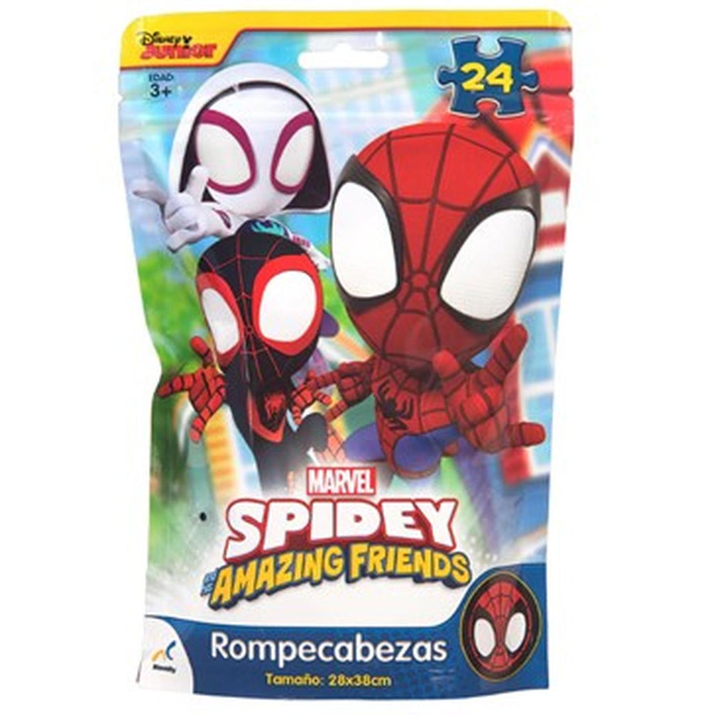 Rompecabezas Foil Spidey y sus Amigos 24 Piezas