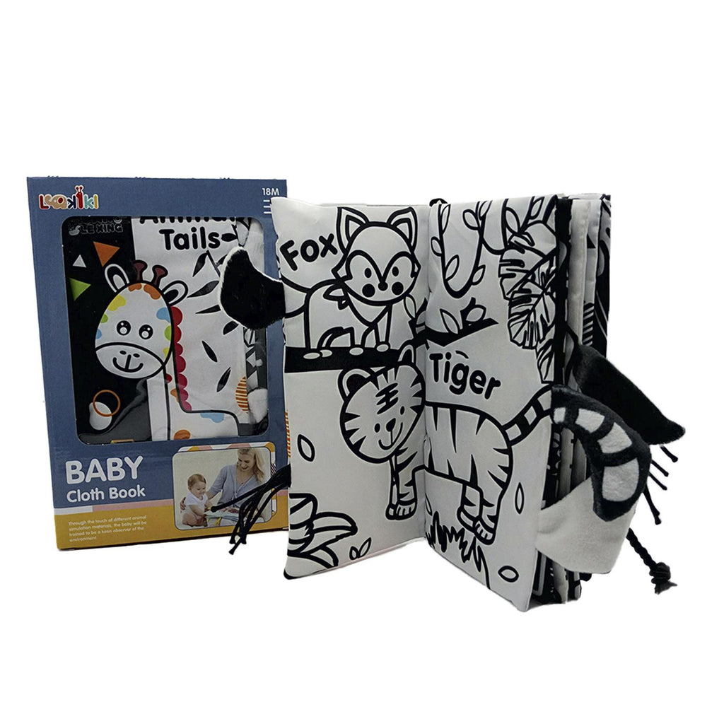 Libro Textura Cuento De Animales Tela Suave Bebes