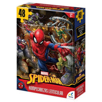 Rompecabezas Lenticular Spider Man 48 Piezas 3D Marvel - 4