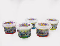 Slime Grande en Bote con Bolitas Cruch varios colores - 1