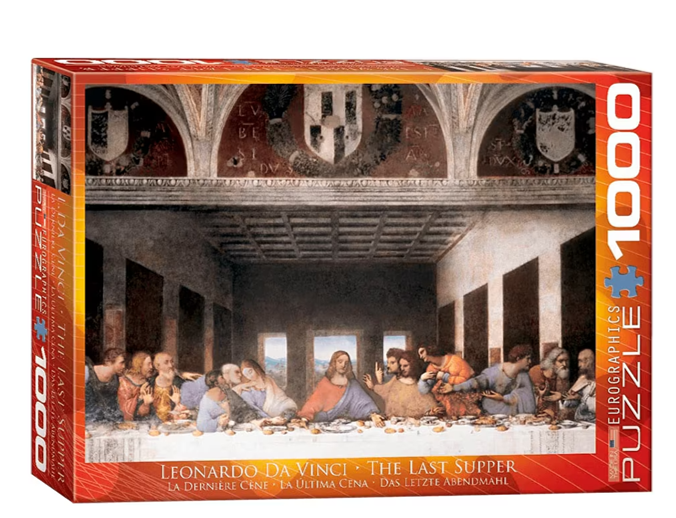 ROMPECABEZAS LA ULTIMA CENA 1000 PIEZAS EUROGRAPHICS