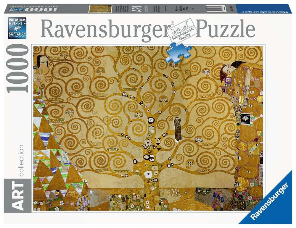 Rompecabezas Klimt- El Árbol de la Vida 1000 piezas Ravensburger