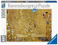 Rompecabezas Klimt- El Árbol de la Vida 1000 piezas Ravensburger - 1