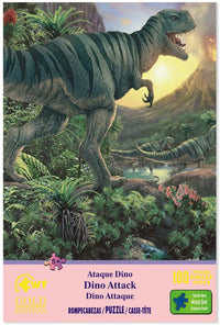 Rompecabezas Dinosaurios 100 Pz Wuundentoy - 2