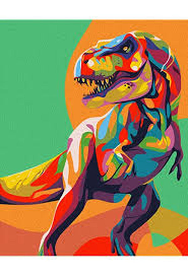 Kit Arte En Diamante T-Rex DIY