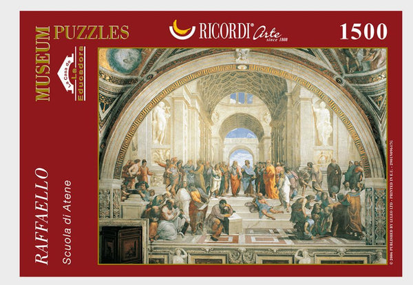 Raffaello Escuela Atenas Rompecabezas De 1500 Piezas Ricordi