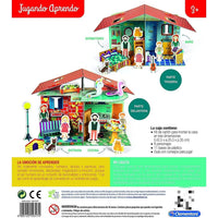 Mi Casita 3D Para Armar Con Personajes Infantil Clementoni - 1