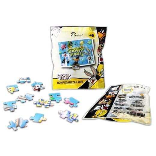 Mini Looney Tunes Rompecabezas De 50 Piezas Kelvin