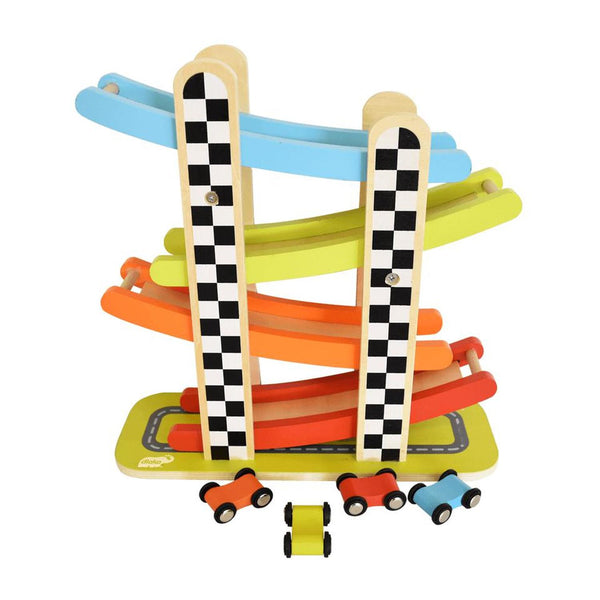 Juego De Madera Carrera Zig-Zag Diako