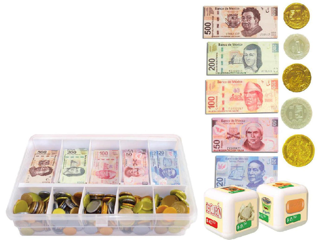 Banco Matemático En Estuche De Plástico, Educativo - 339 Piezas