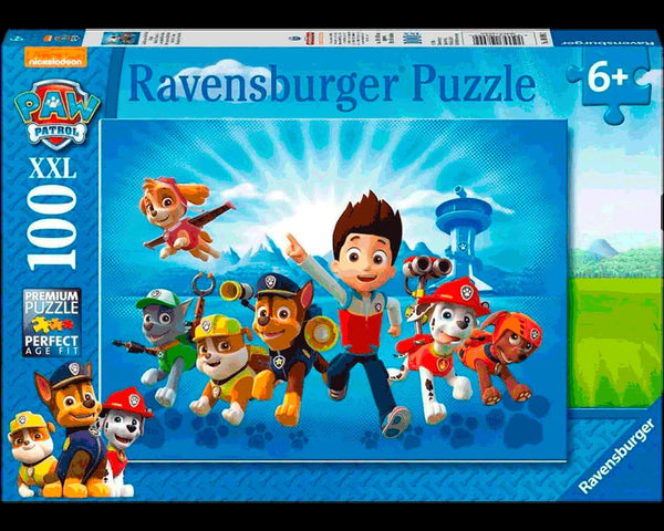 Rompecabezas El Equipo Paw Patrol 100 XXL Piezas Ravensburger