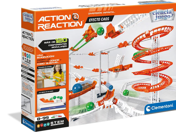Juego Acción y Reacción más de 120 componentes STEM Ciencia