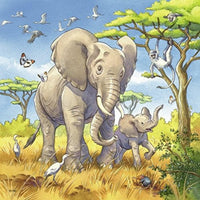 Animales De La Selva Rompecabezas De 3X49 Piezas Ravensburger - 2