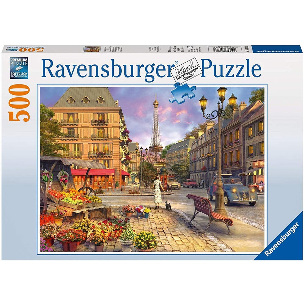 Rompecabezas De Paseo En Paris 500 Piezas Ravensburger